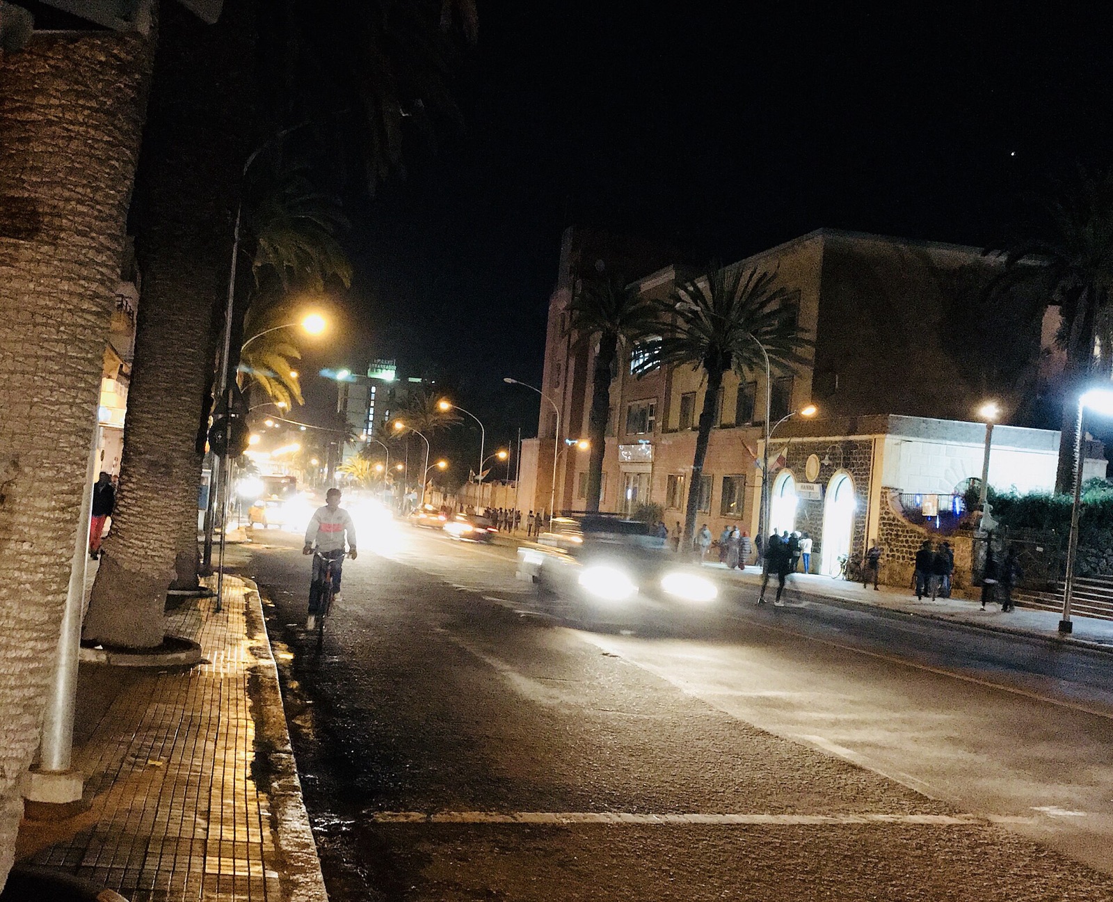 A street in Asmara, Eritrea's capital.