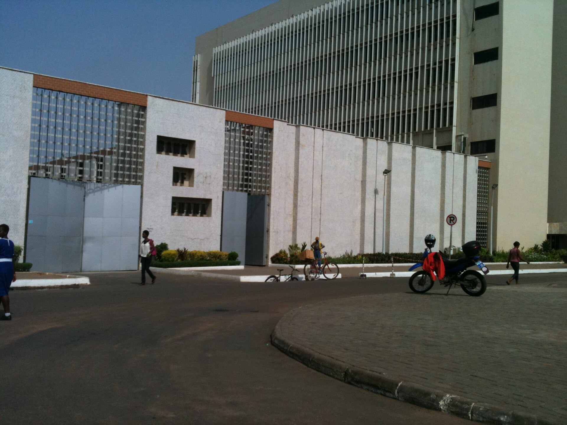 The Bank of Ghana building on High Street, Accra, in 2011.