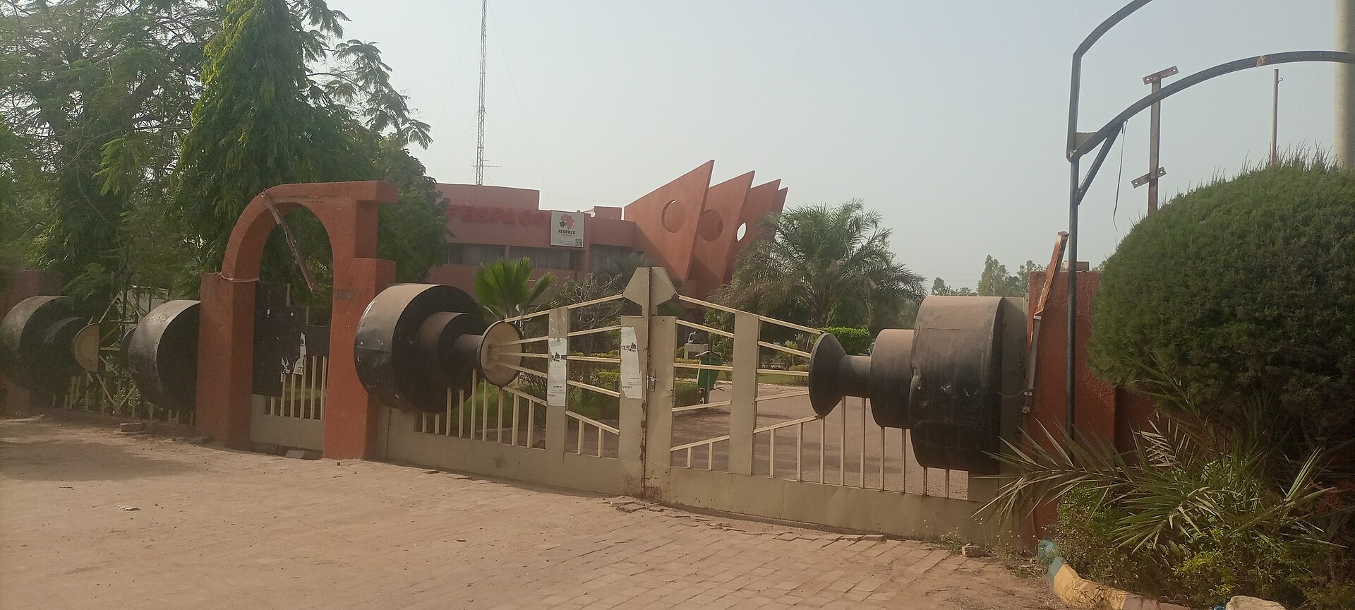 The FESPACO headquarters in Ouagadougou, Burkina Faso, in 2023.