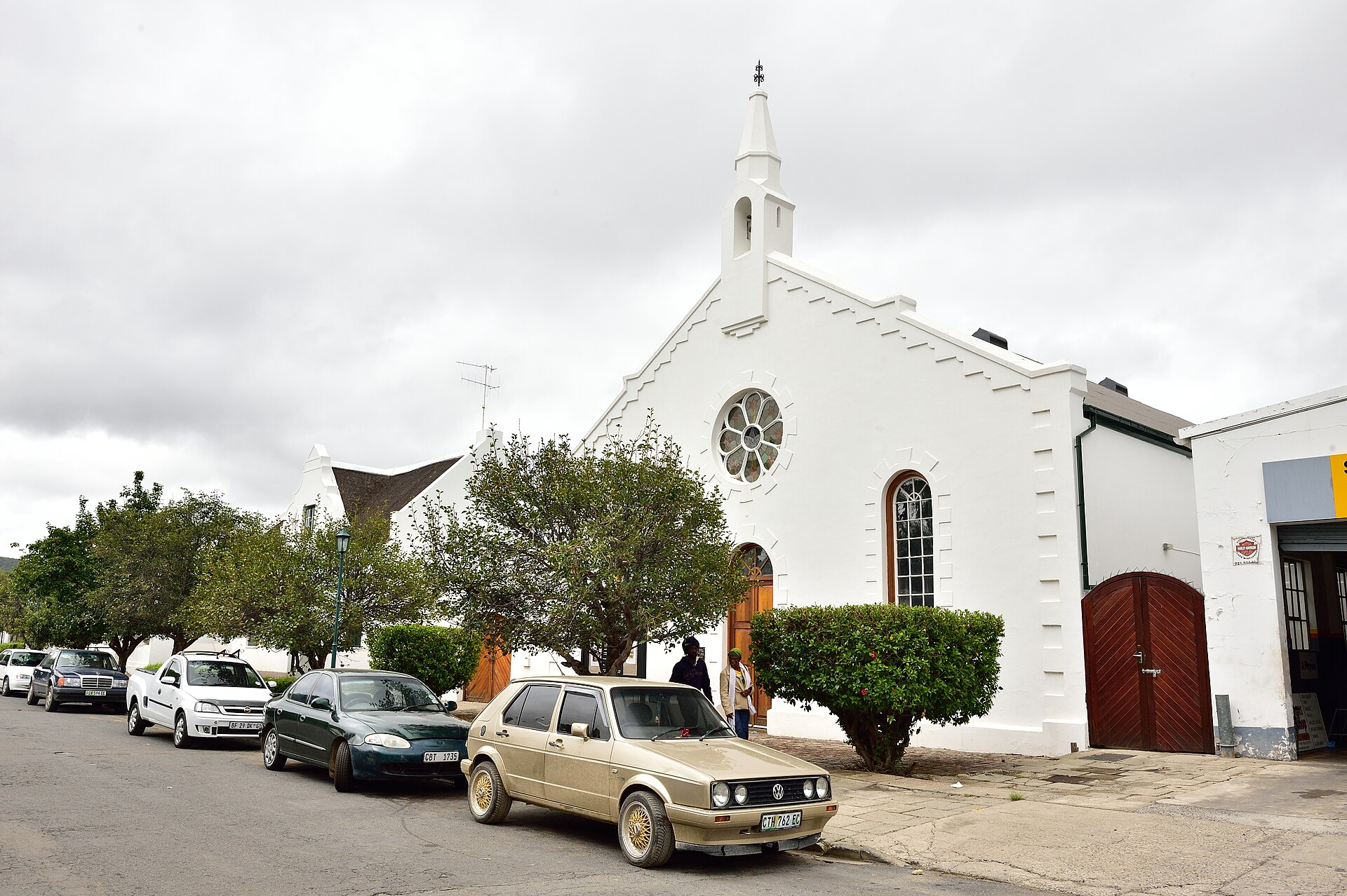 A street in Graaff-Reinet, Eastern Cape, in 2015.