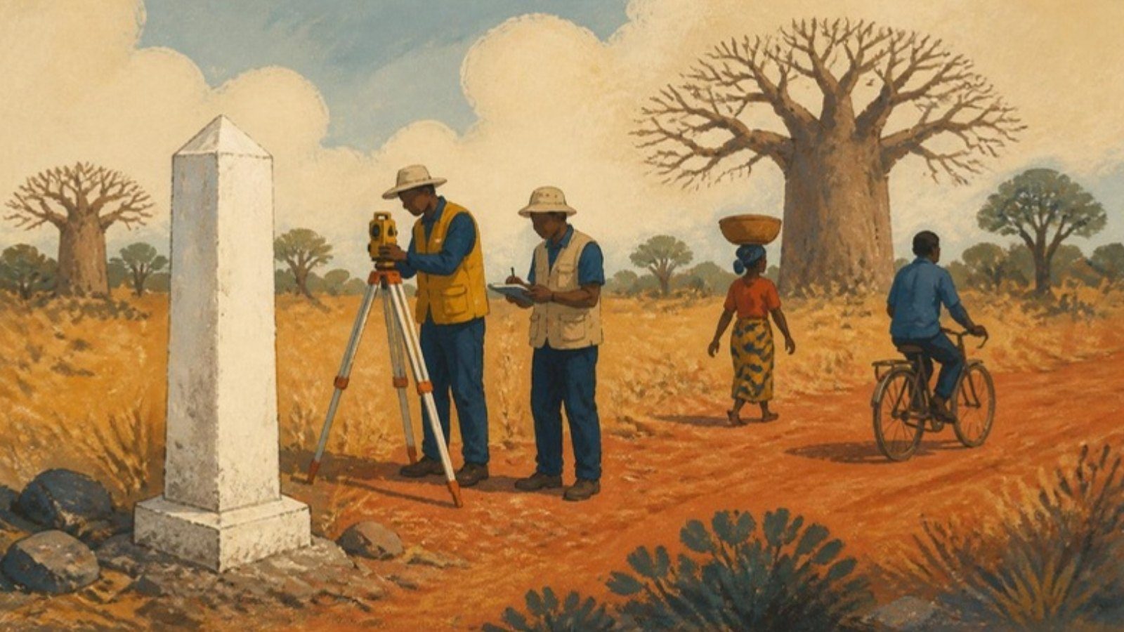 Illustration: West Africa's border chiefs: a boundary is not only a line