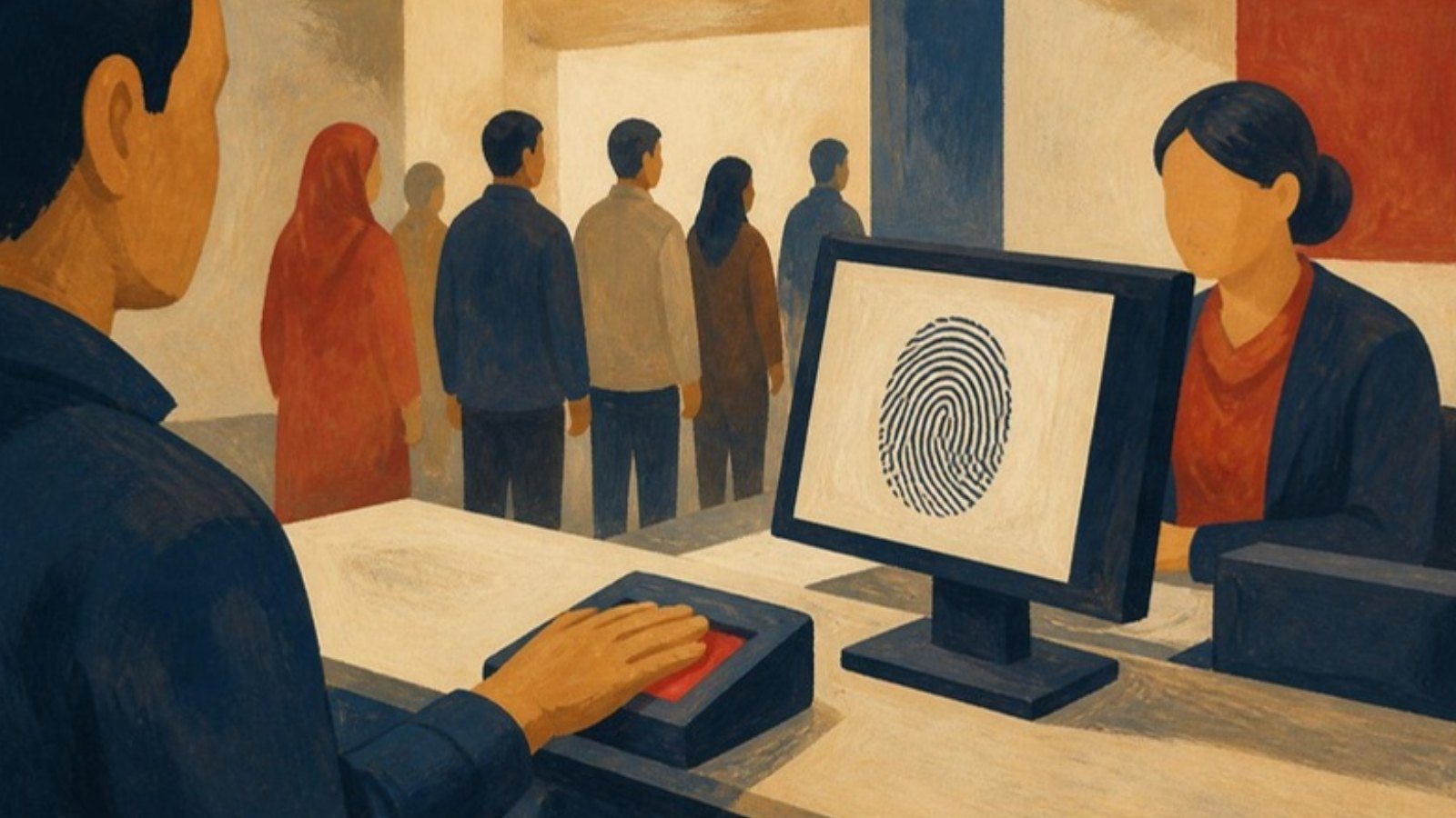 Illustration: South Africa to fingerprint asylum seekers online