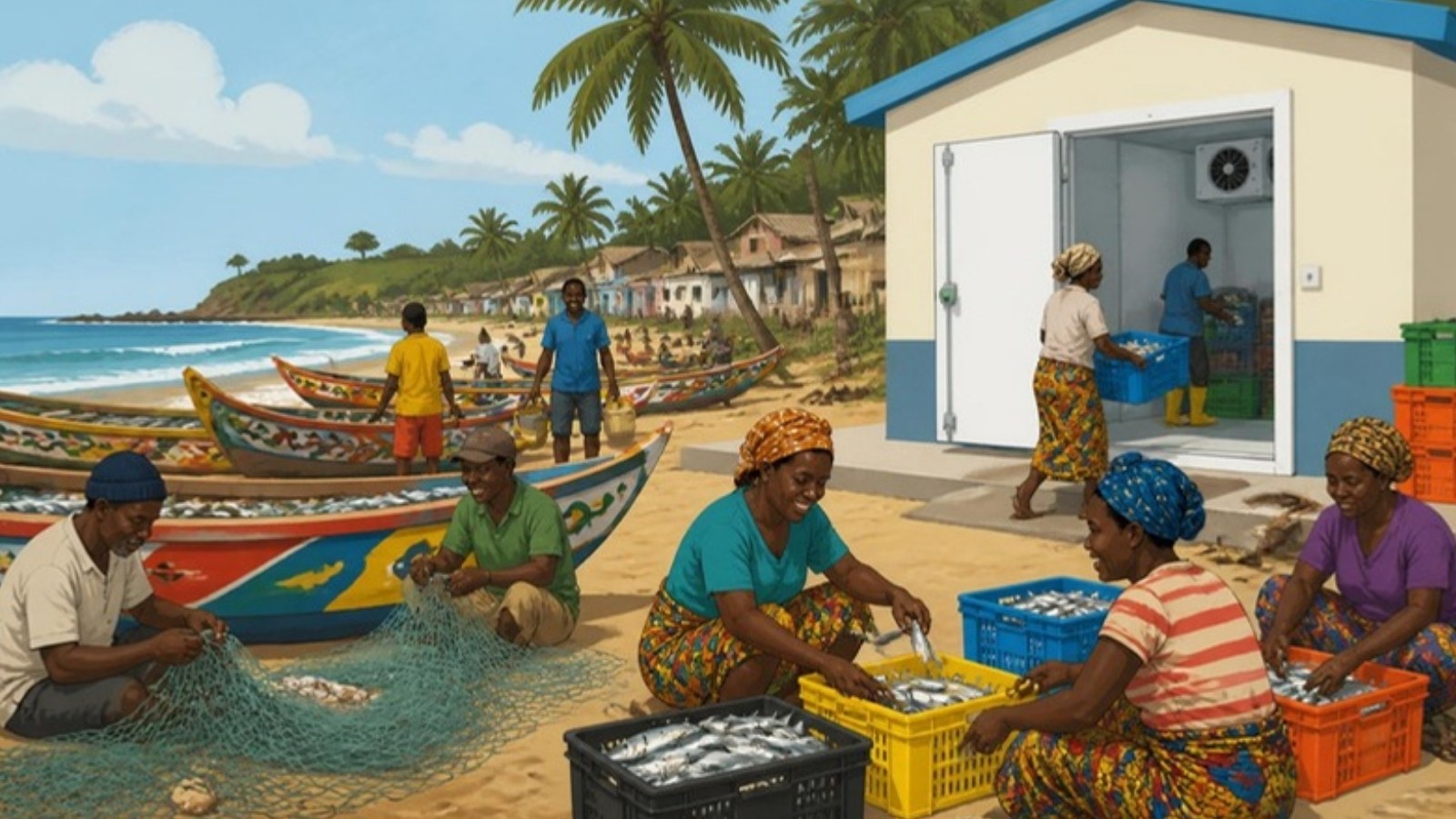 Illustration: Liberia invites investors into fish farming, processing and cold storage