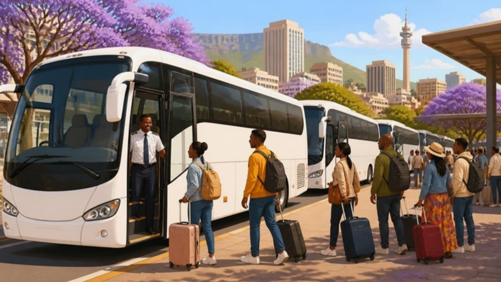 Illustration: South Africa's intercity buses get their first new coaches since 2010