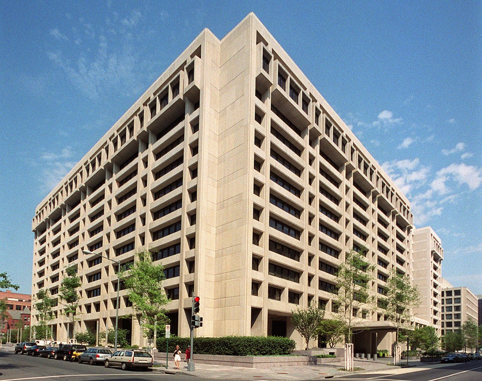 The International Monetary Fund's headquarters in Washington.