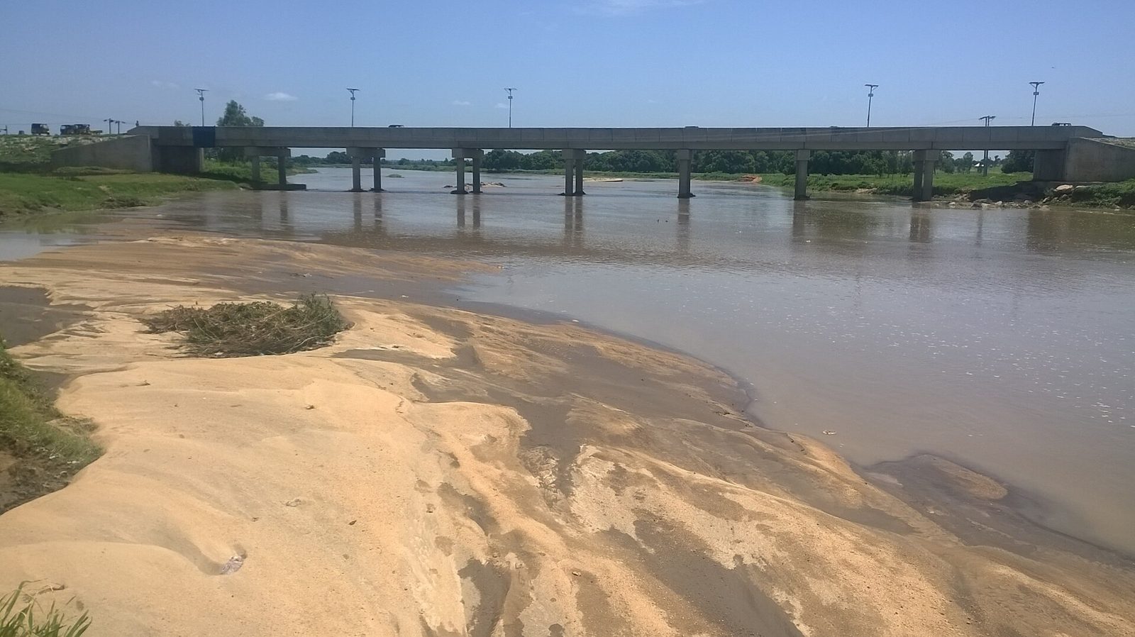 A bridge in Jalingo, the Taraba State capital, built after flooding destroyed its predecessor.