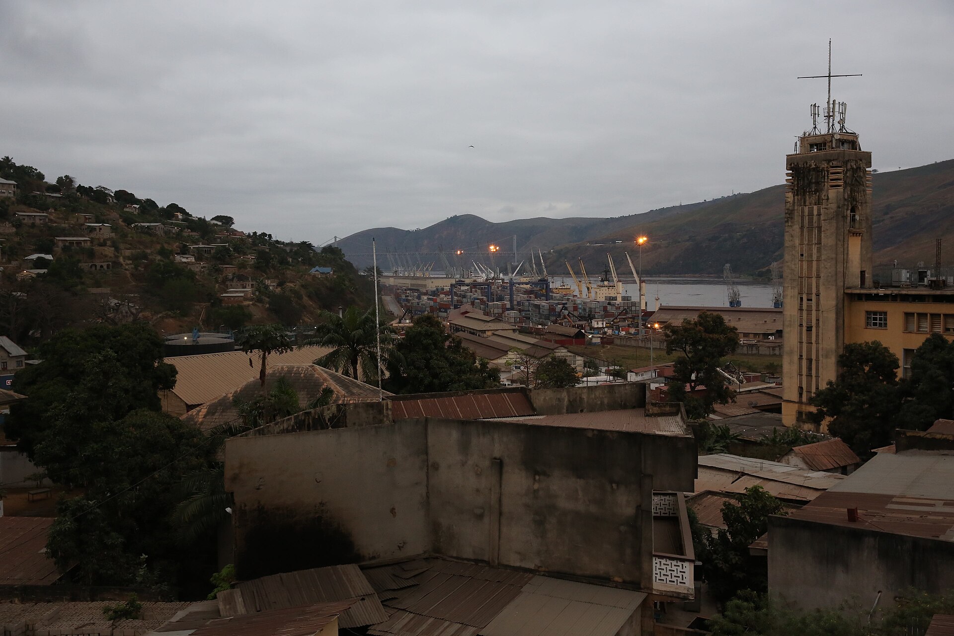 Le port de Matadi, sur le fleuve Congo, en 2015. Photo d'archives : MONUSCO Photos / Wikimedia Commons (CC BY-SA 2.0)