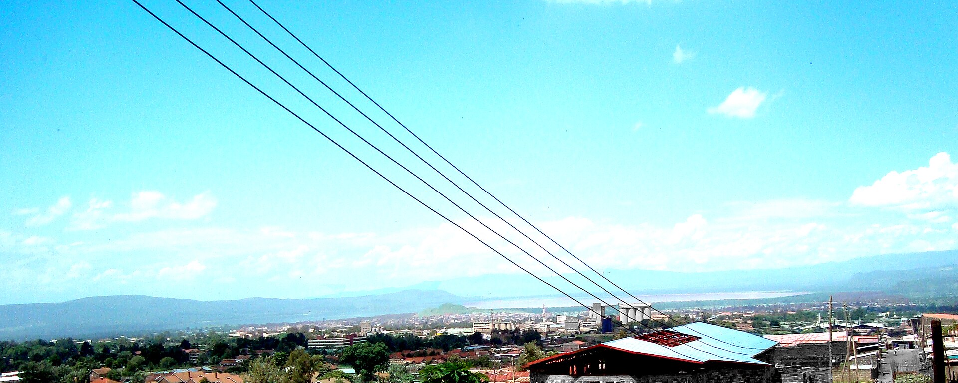 A view over Hilton estate in Nakuru in 2011.