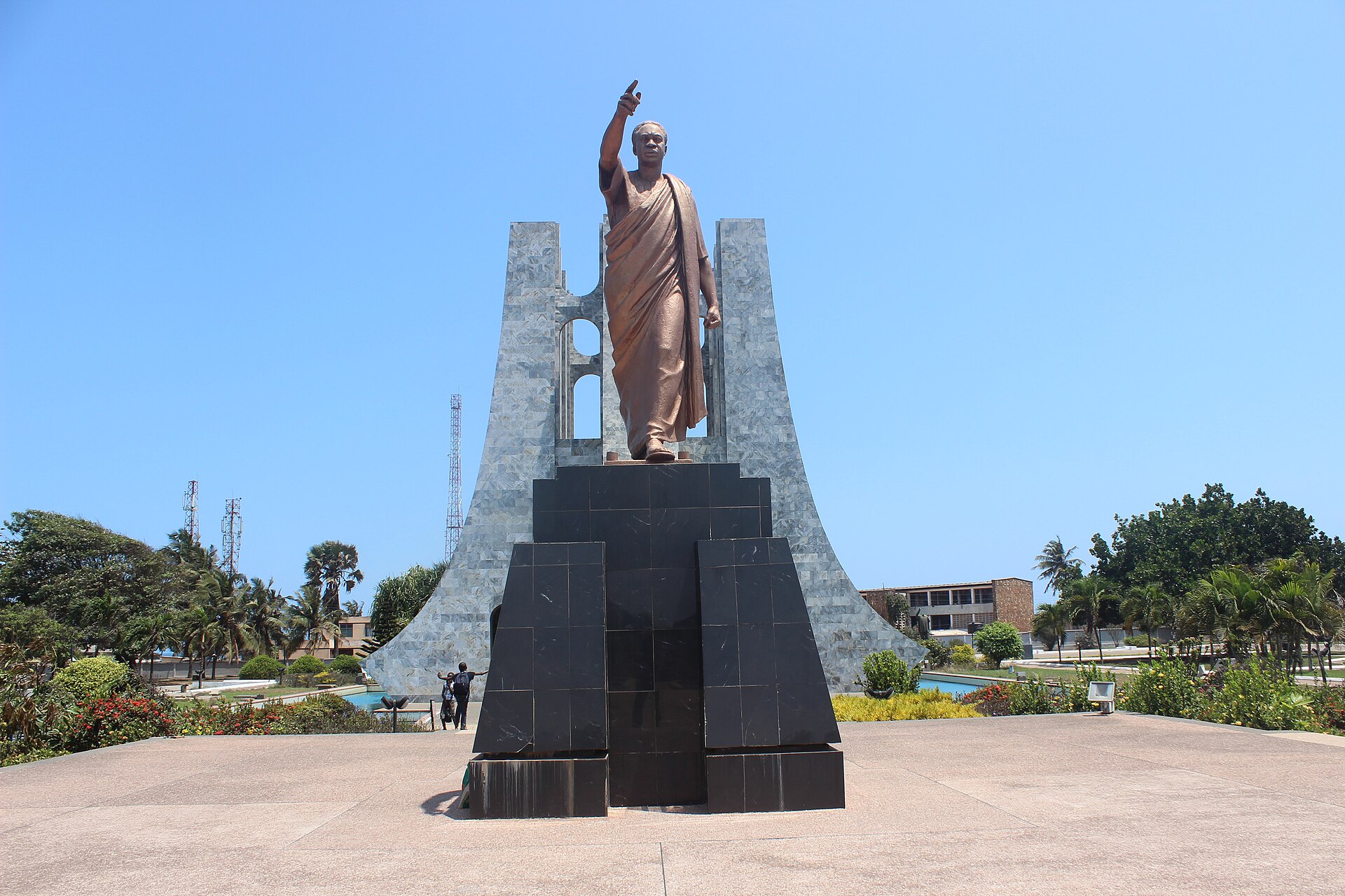 Le parc commémoratif et mausolée Kwame Nkrumah, à Accra, en 2021. Photo d'archives : Fquasie / Wikimedia Commons (CC BY-SA 4.0)