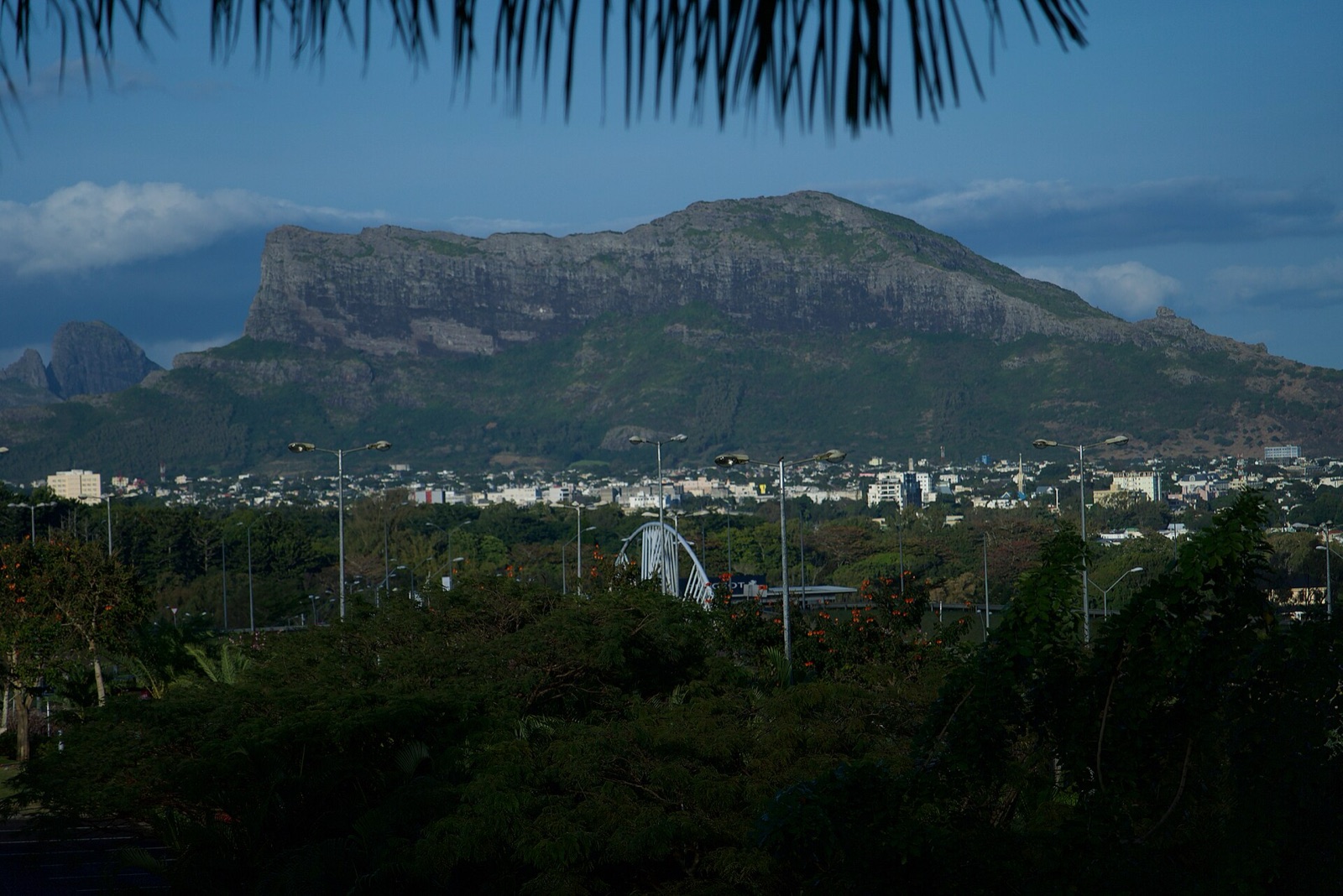 Port Louis, the capital of Mauritius.