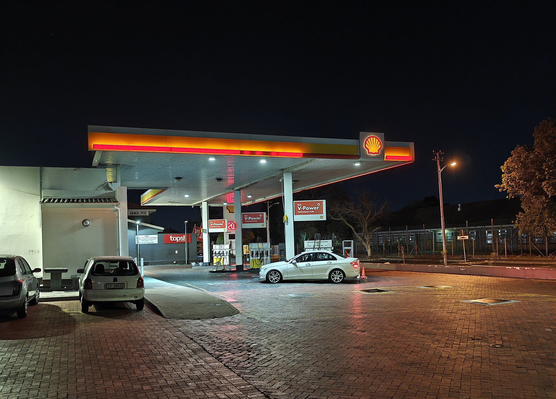 A filling station in Plumstead, Cape Town, in 2025.