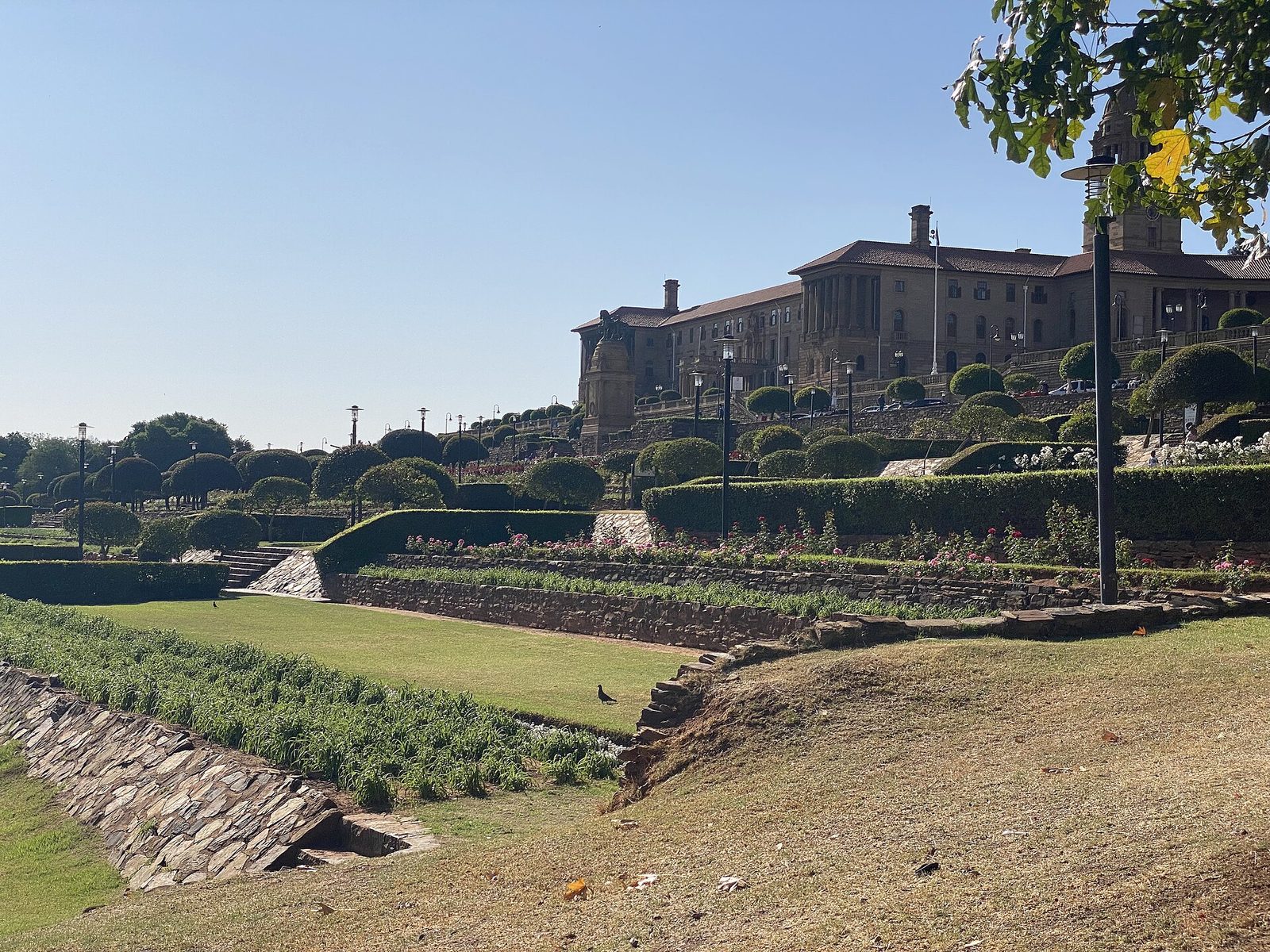 The Union Buildings in Pretoria, seat of South Africa's government.