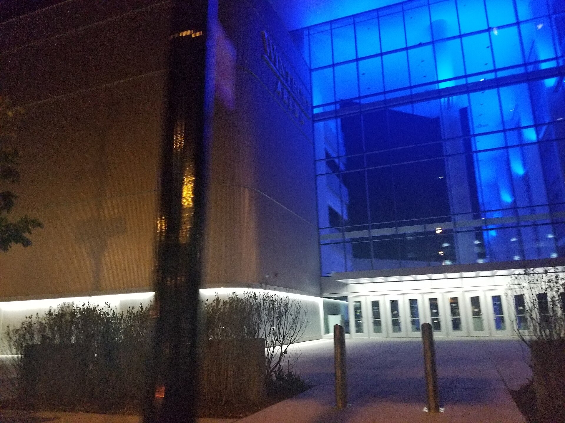 The Wintrust Arena in Chicago, where the fight took place, in 2018.