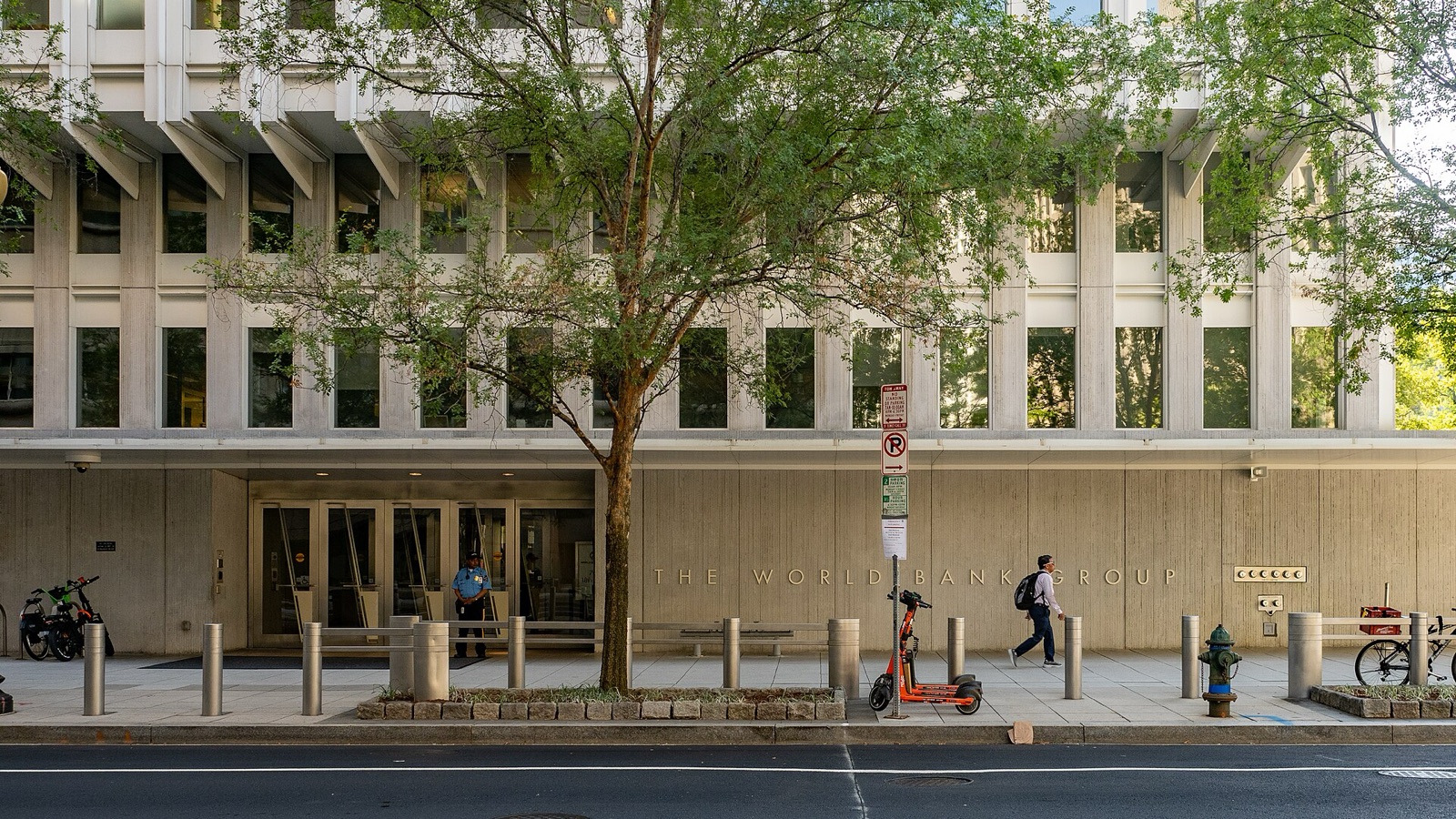 The World Bank's headquarters in Washington.